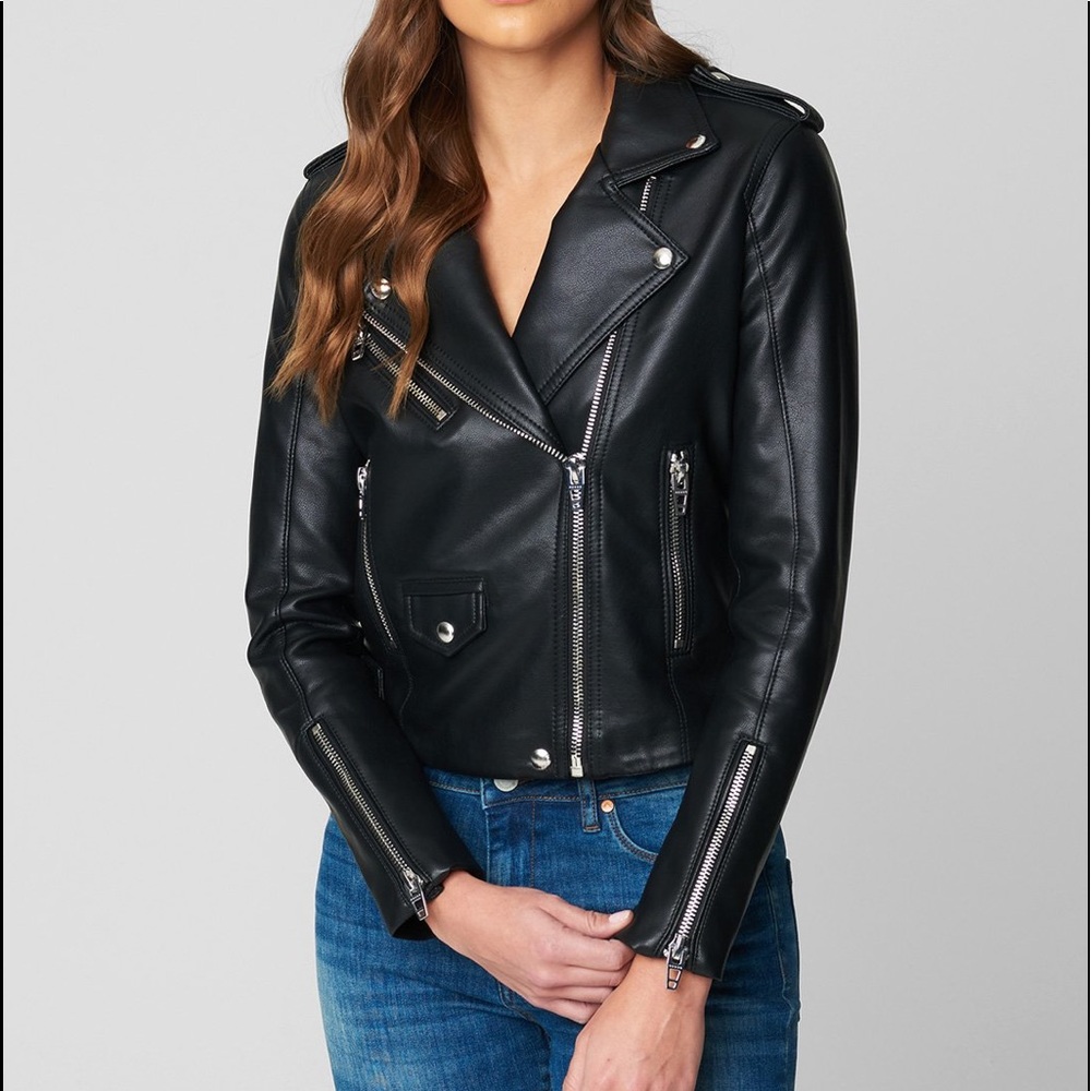 Blank NYC faux leather jacket